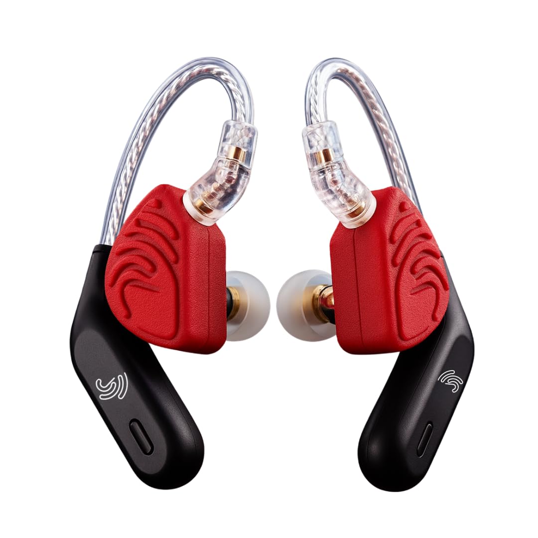 Jrumz XP02 Wireless in-Ear Monitor Earbuds, Lightweight IEM